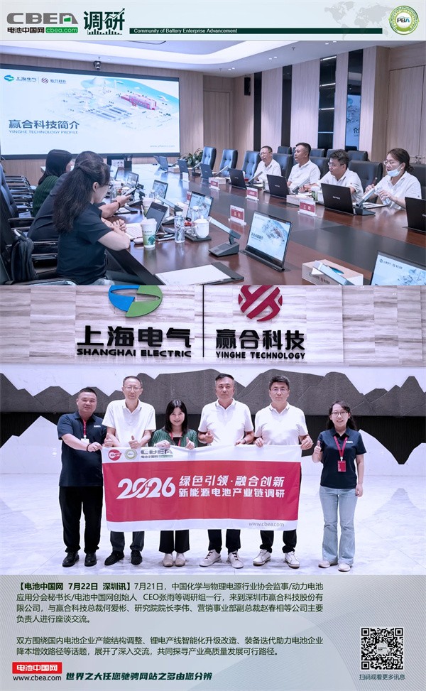 动力分会调研赢合科技